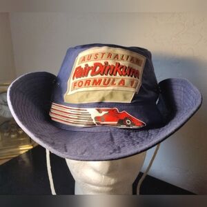 Vintage '80s '90s Australian "Fair Dinkum" Formula 1 Adelaide Racing Boonie Hat